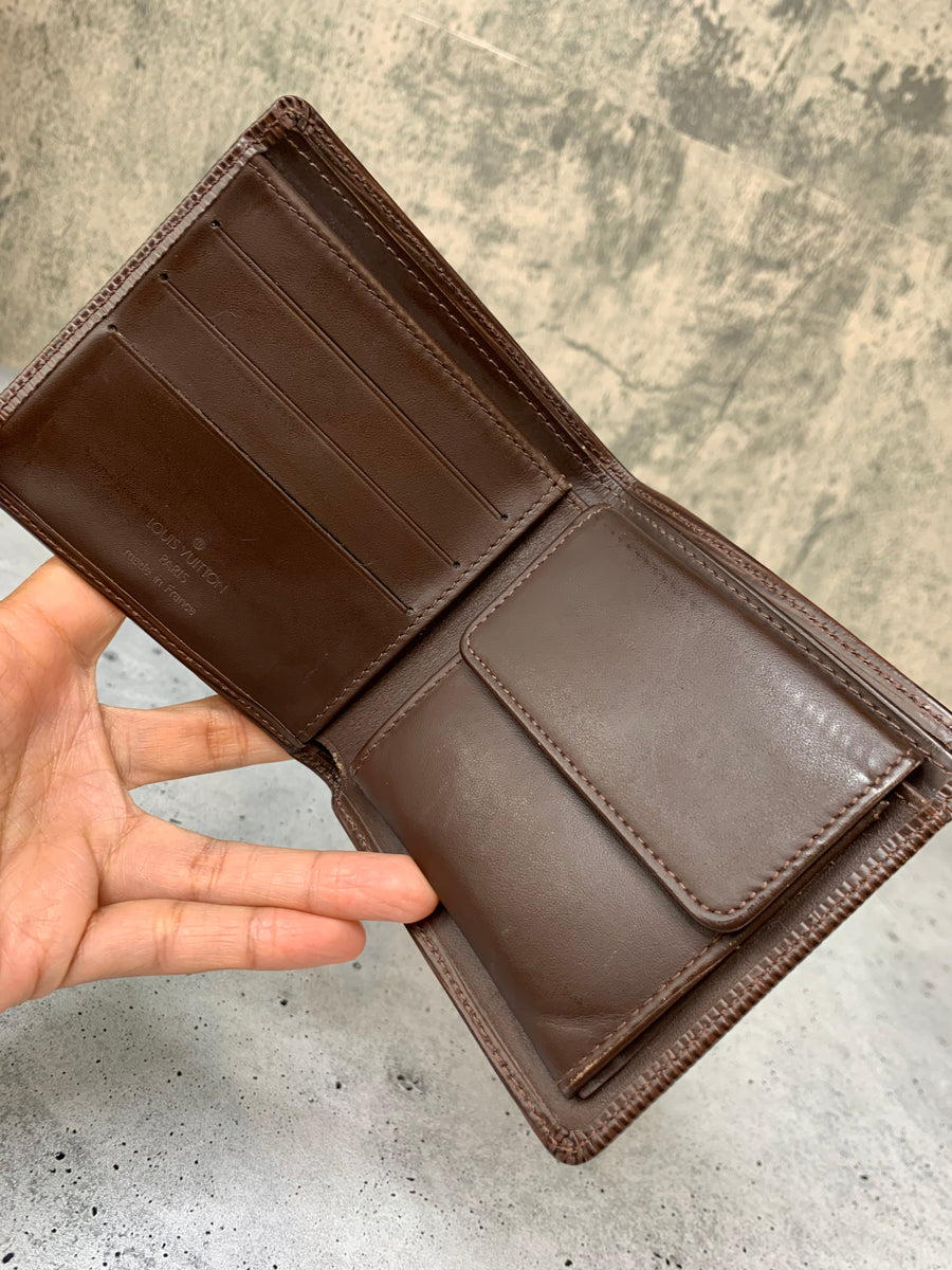 brown louis vuitton mens wallet
