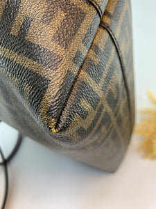 Fendi Zucca Tote in Canvas