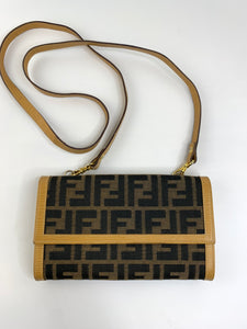 Fendi Zucca Wallet on Chain