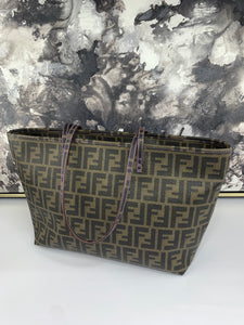 Fendi Zucca Tote in Coated Canvas