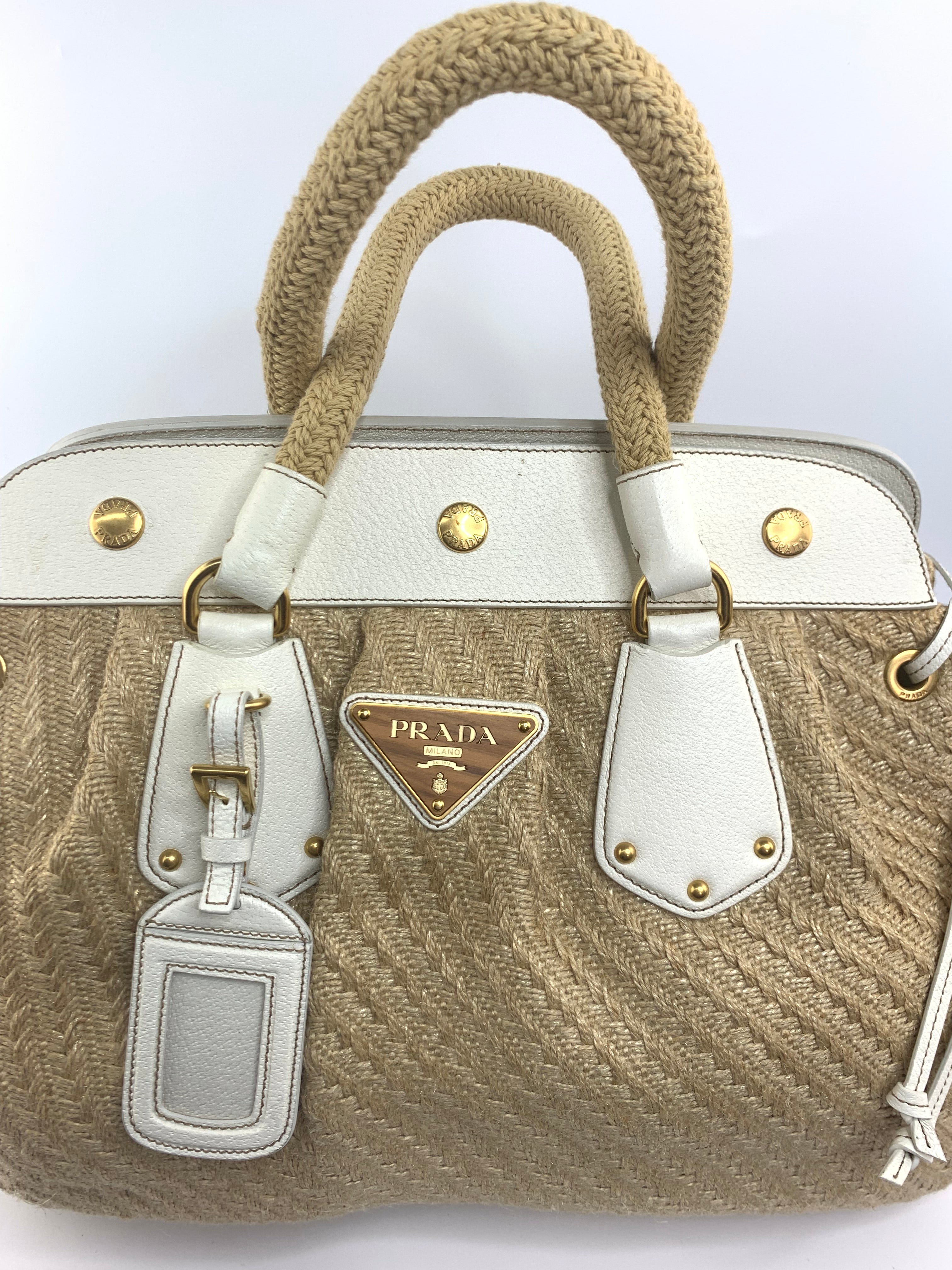 Prada  Raffia HandBag
