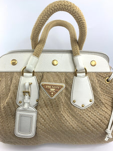 Prada  Raffia HandBag