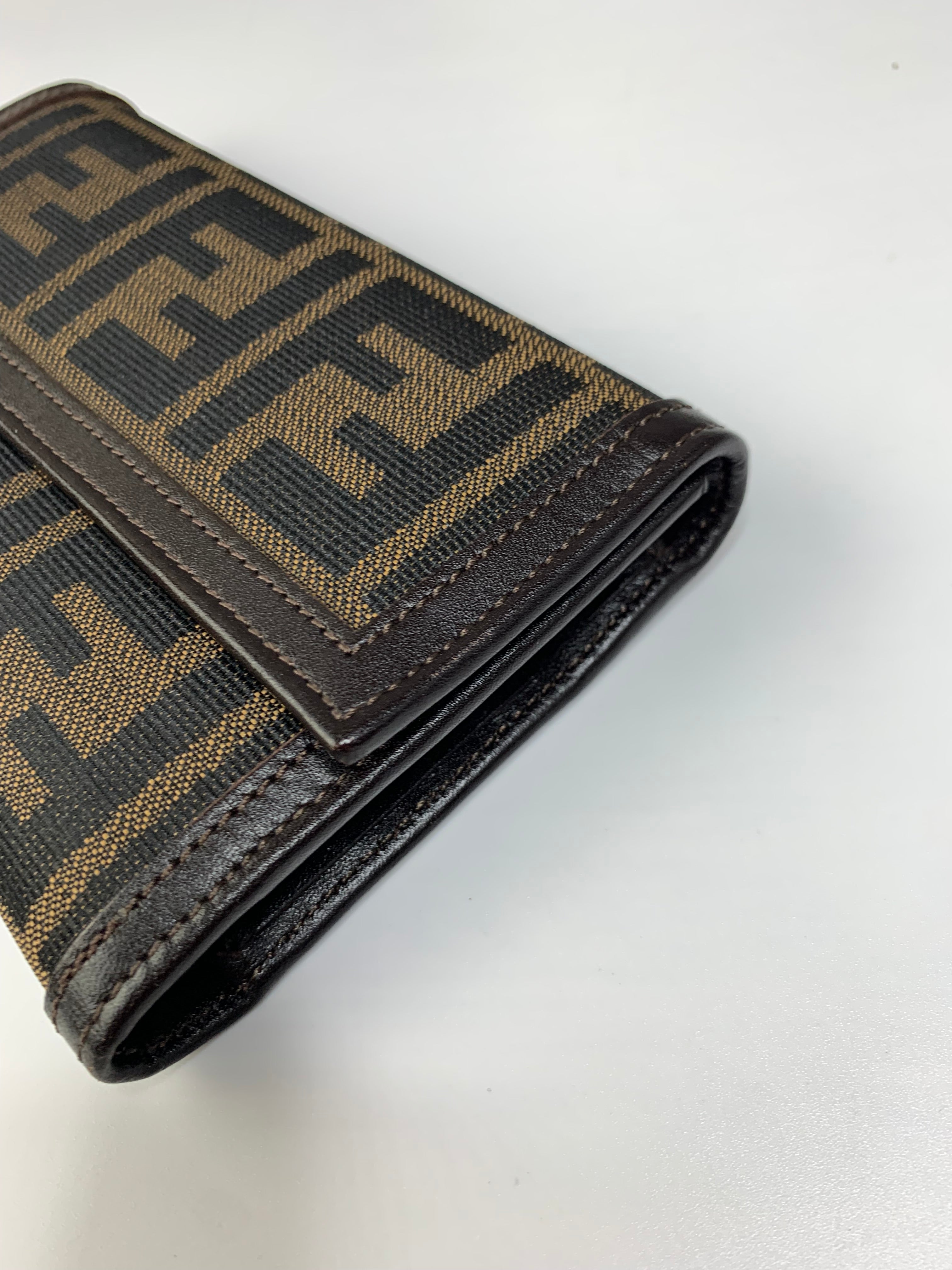 Fendi Zucca Trifold Wallet