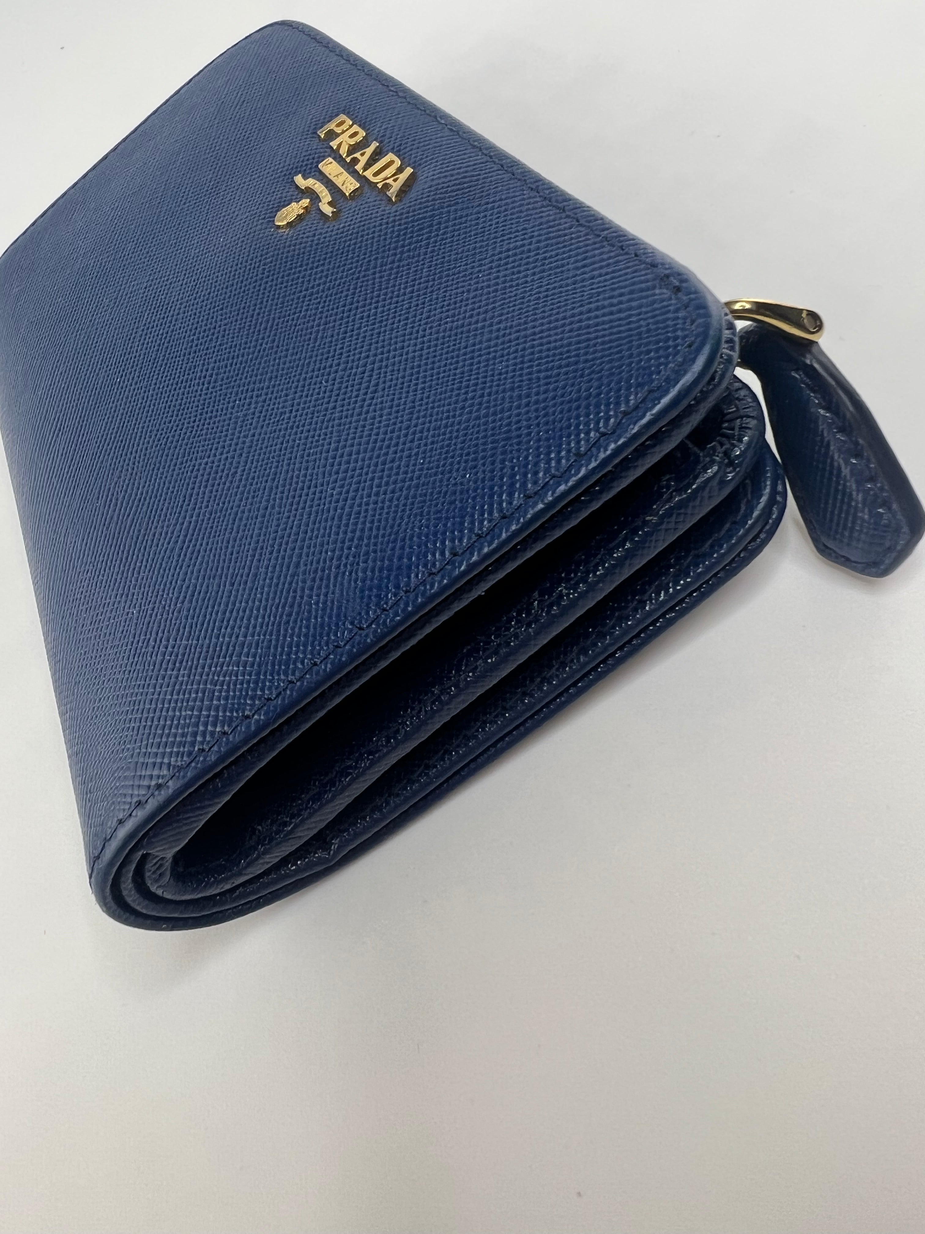 Prada Compacf Zippy Wallet