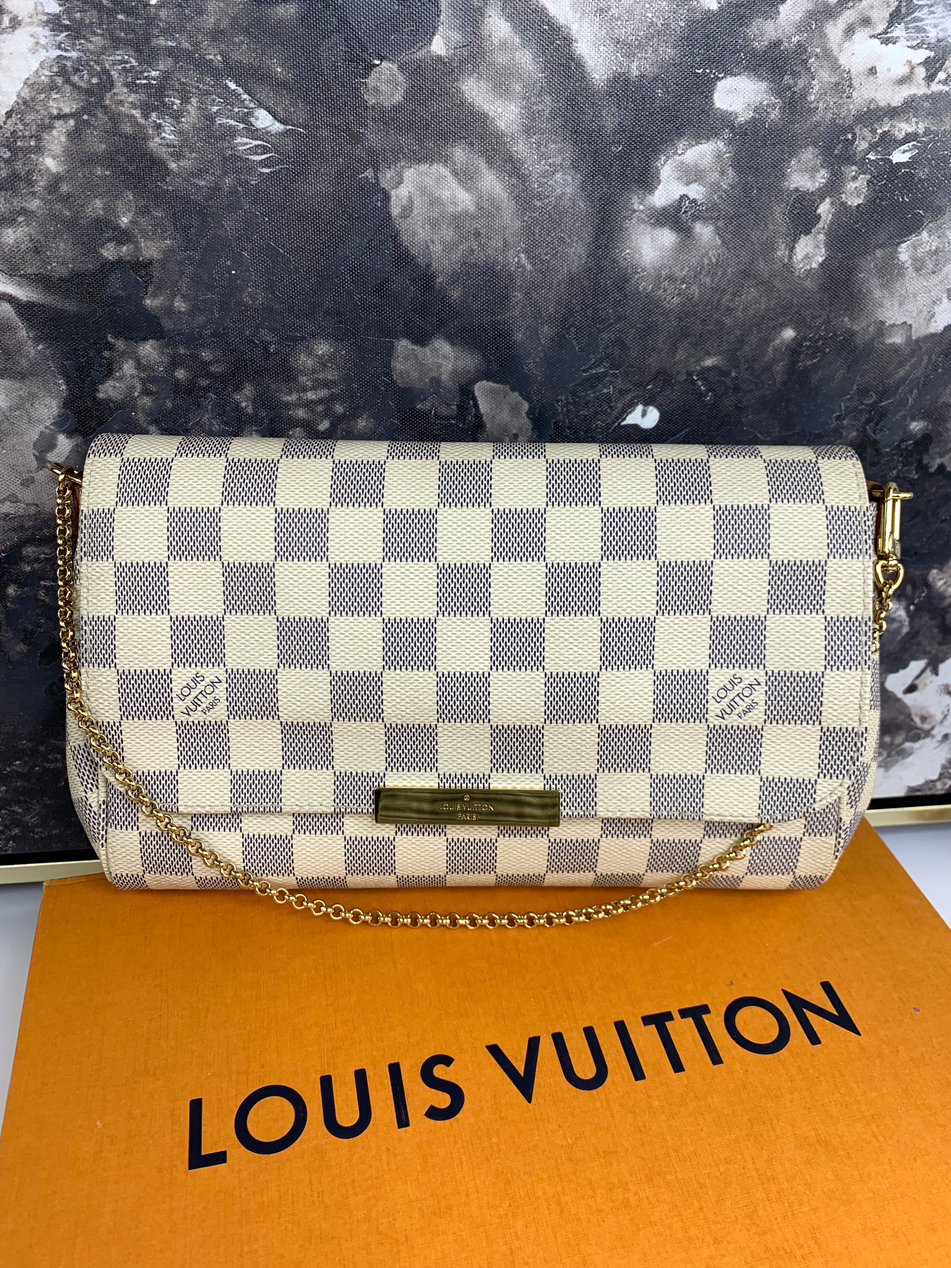Louis Vuitton, Bags, Louis Vuitton Favorite Mm Azur
