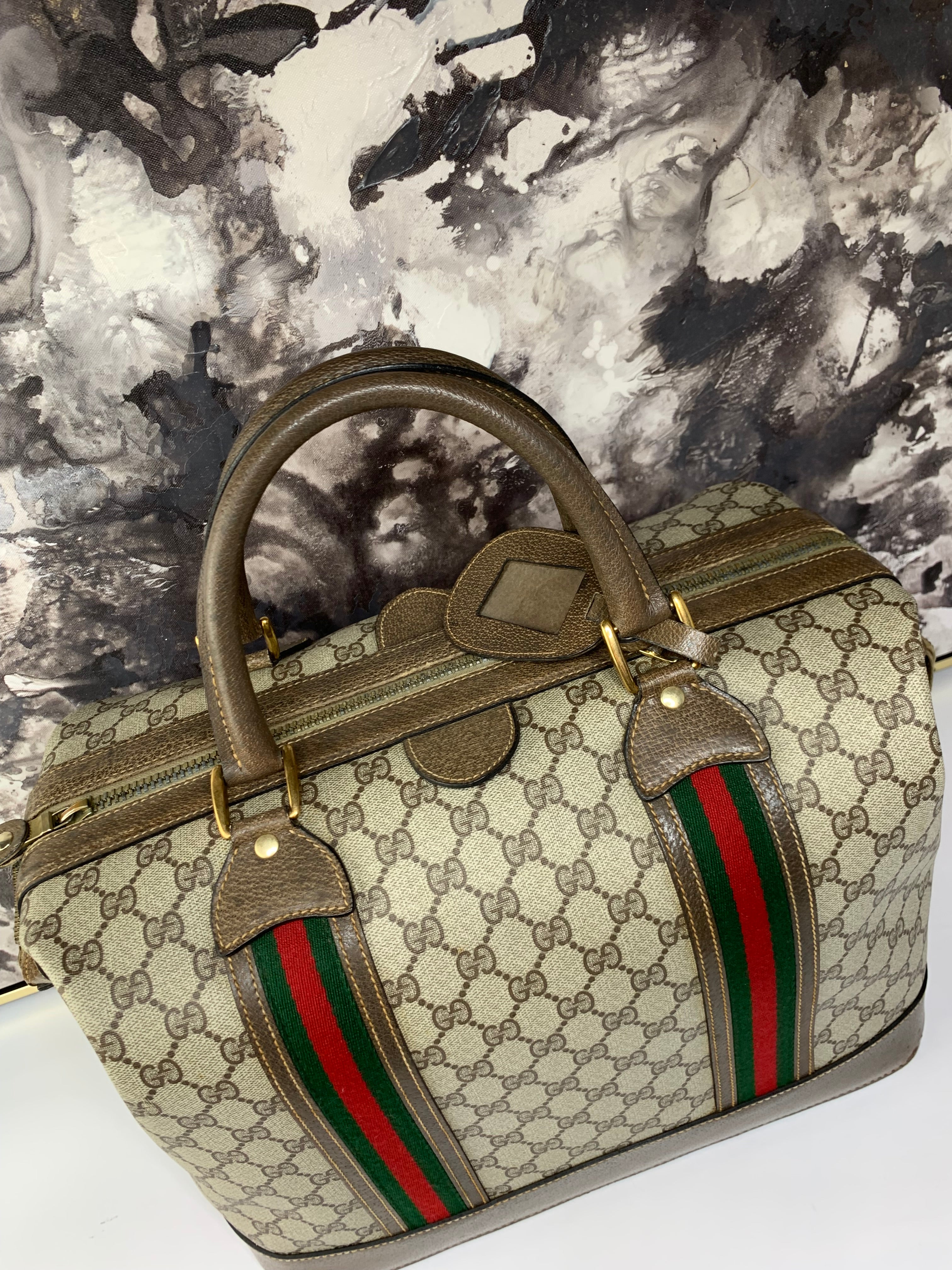 Gucci Vintage Travel Bag