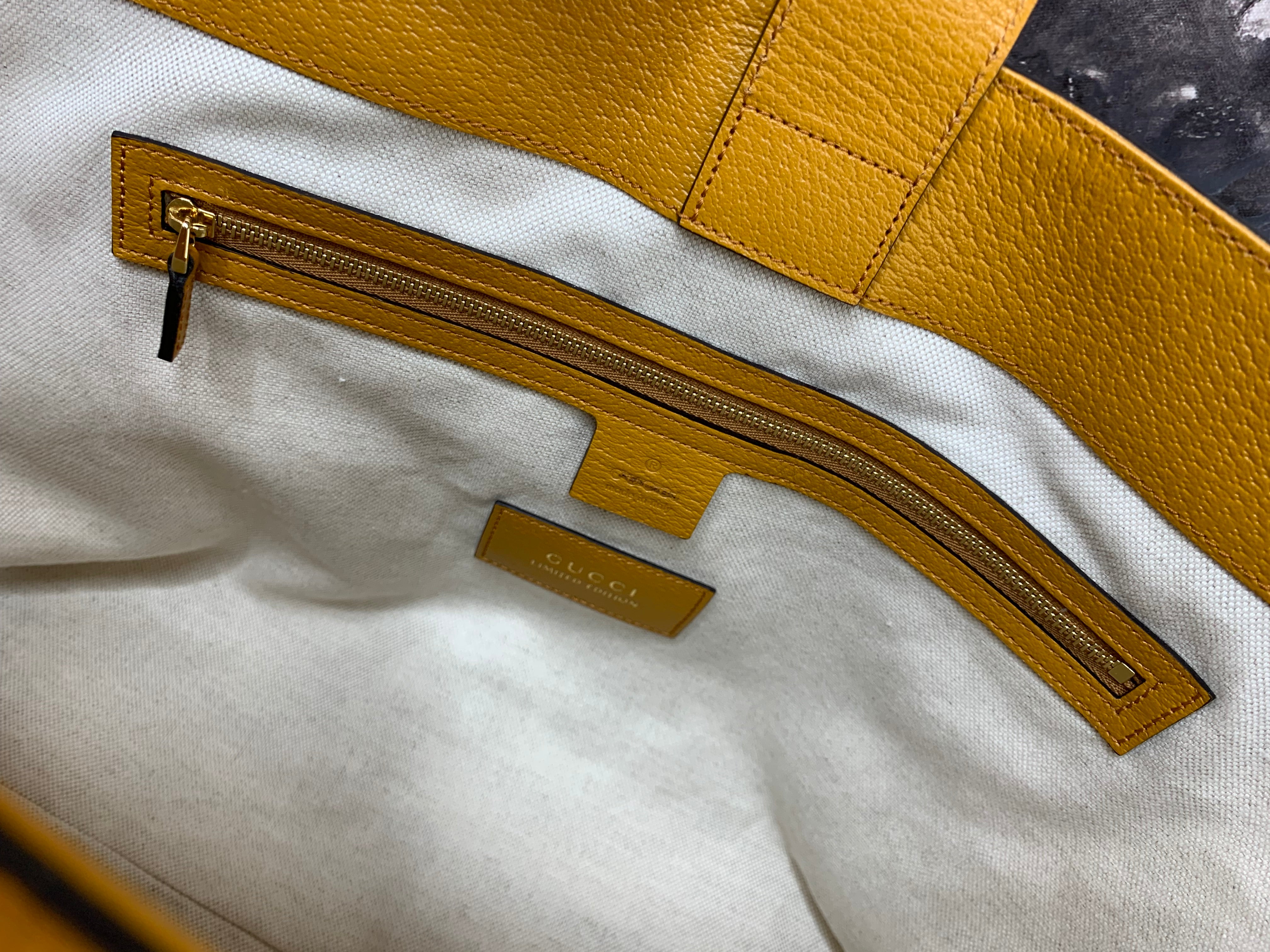 Gucci X KAI GG Supreme Monogram Medium Ophidia Shopping Tote