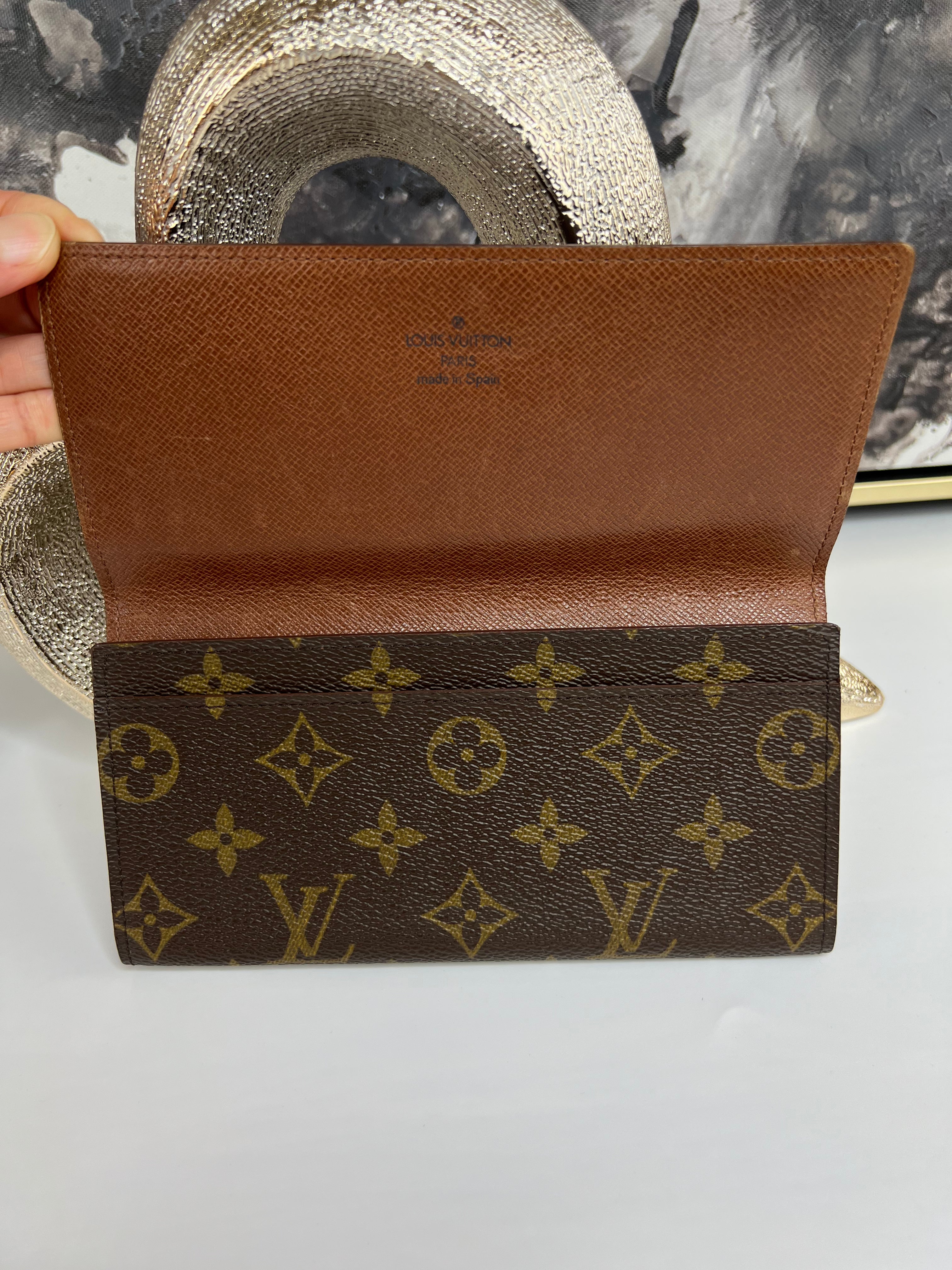 Louis Vuitton Checkbook Cover