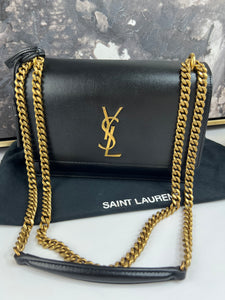 Yves Saint Laurent Medium Sunset in Smooth Leather