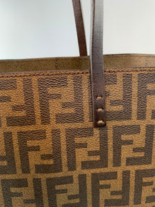Fendi Zucca Tote in Canvas