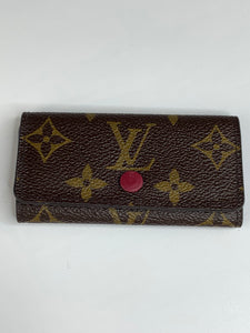 Louis Vuitton 4 Key Holder Fuschia