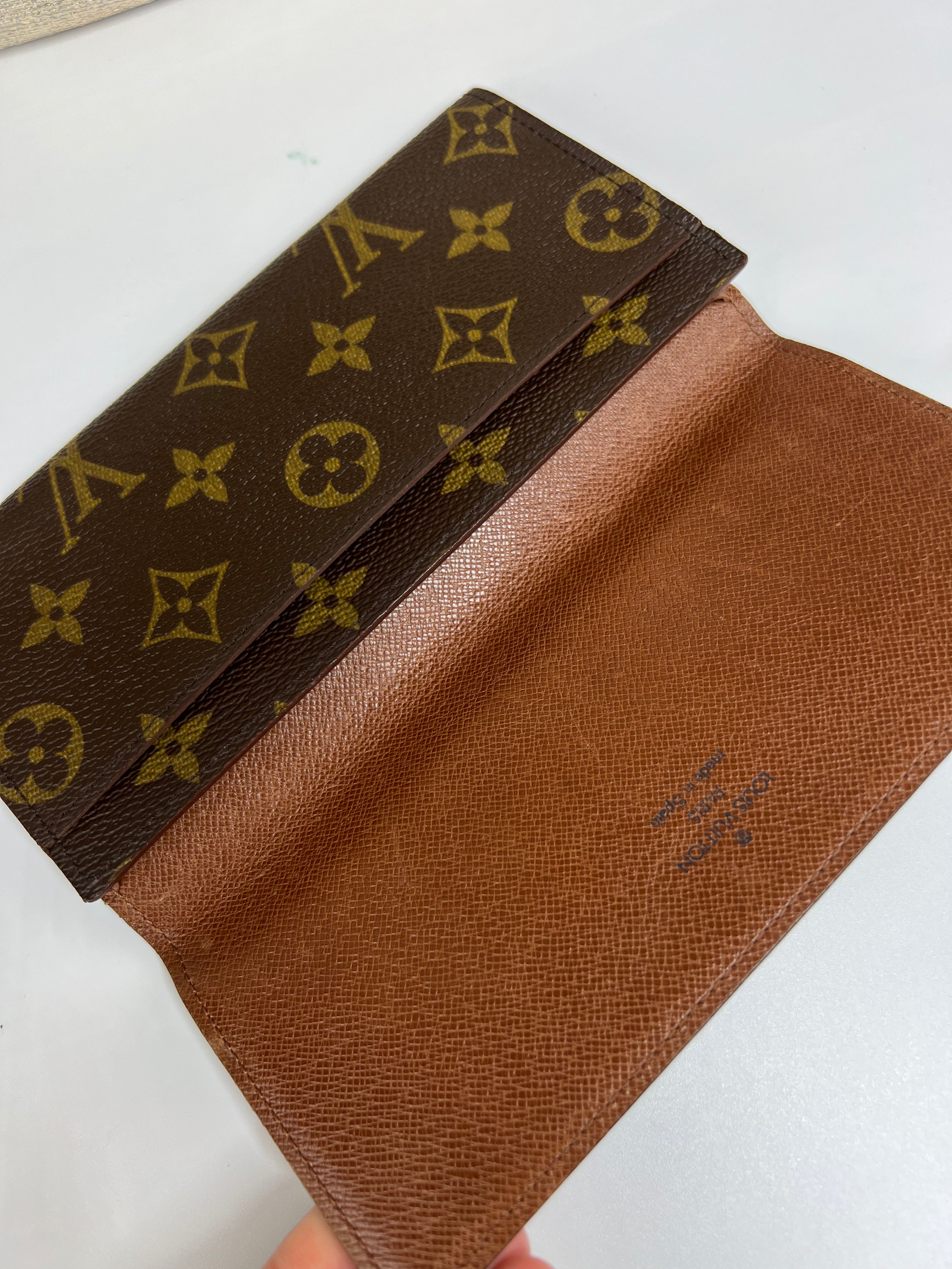 Louis Vuitton Checkbook Cover