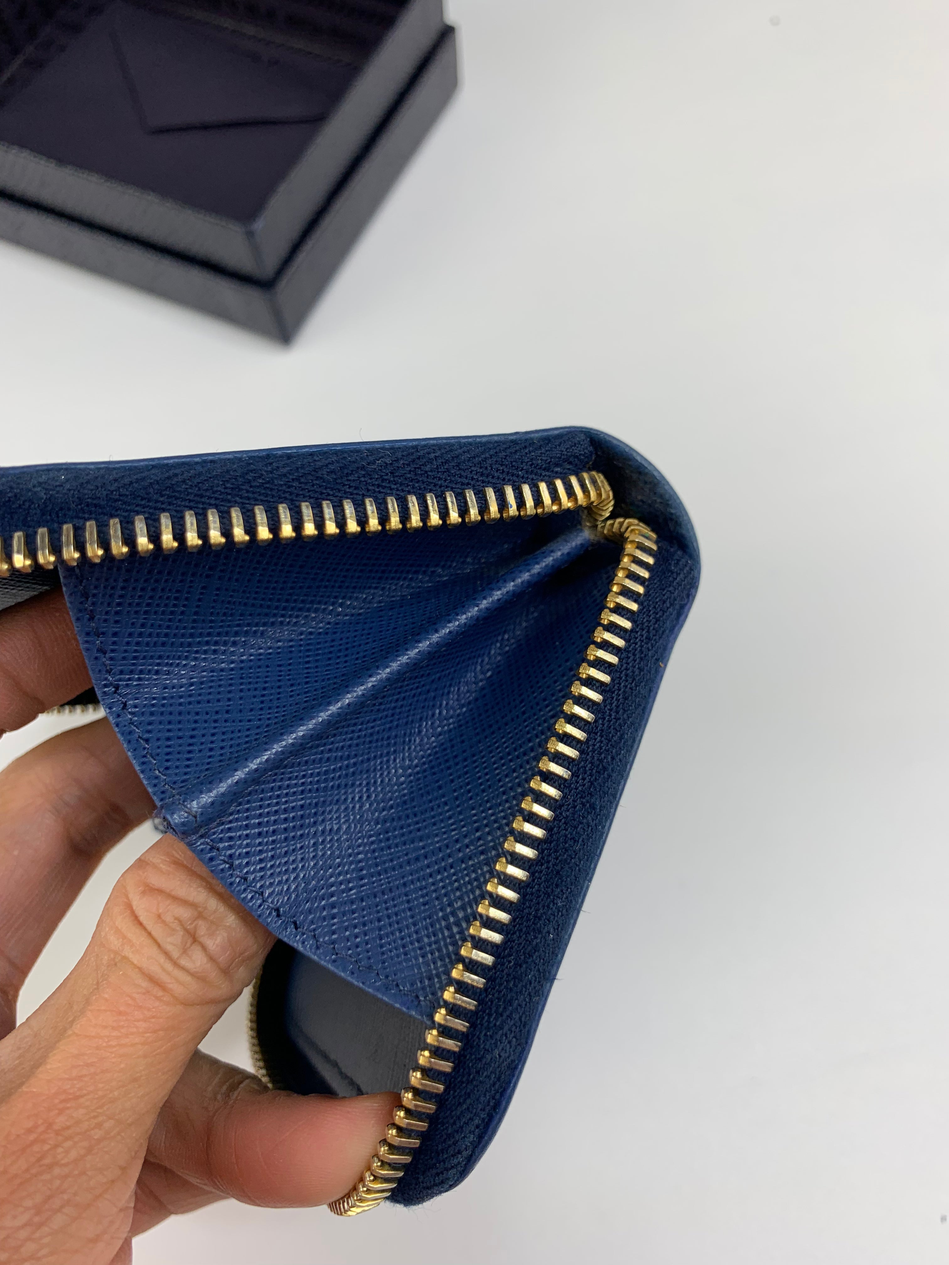 Prada Zippy Card Holder