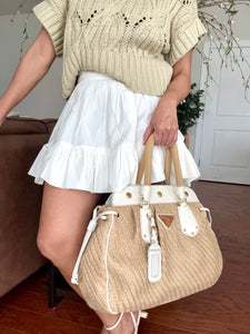 Prada  Raffia HandBag