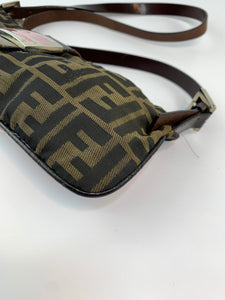 Fendi Zucca Crossbody/ Shoulder Bag