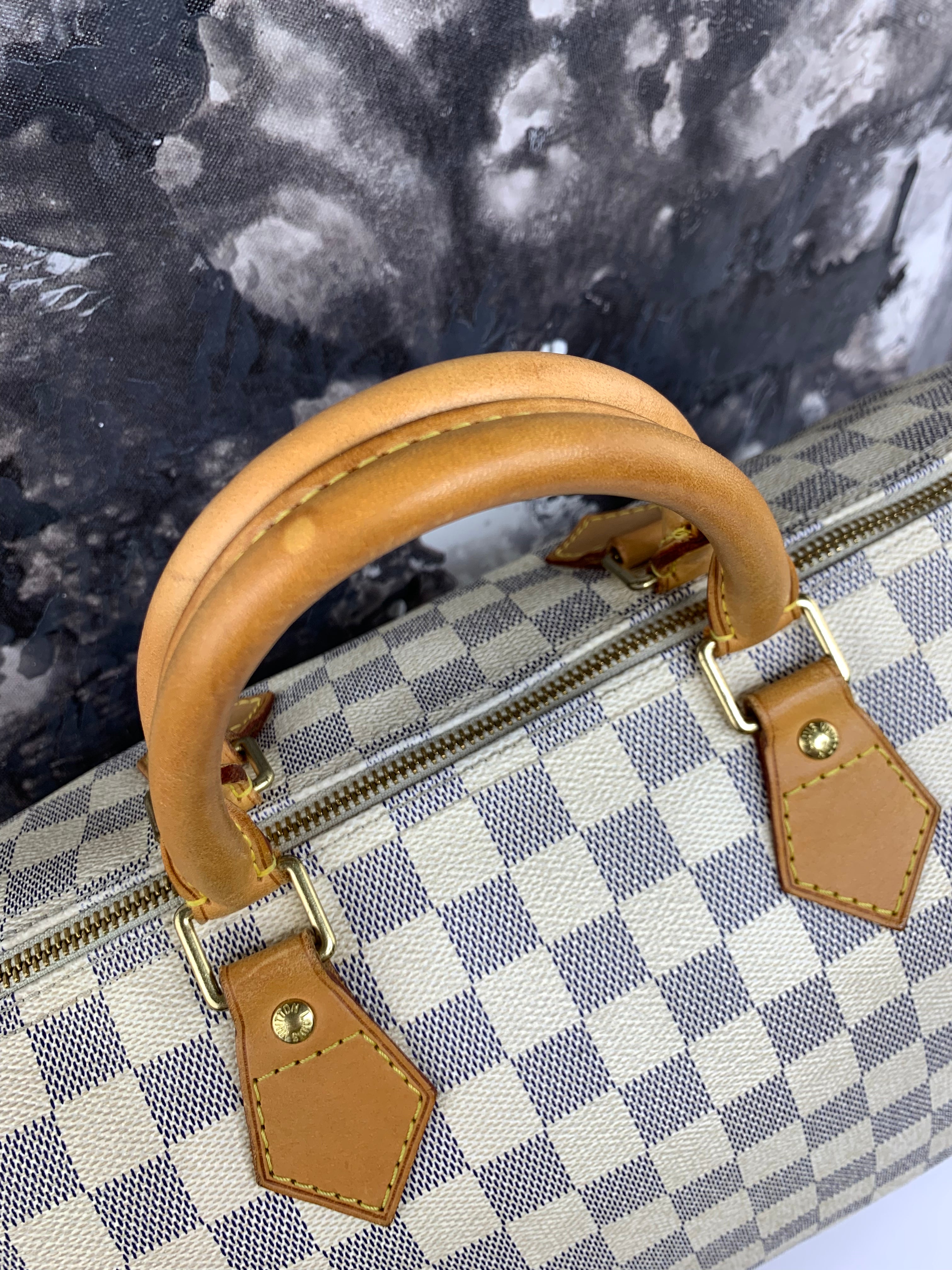 Louis Vuitton Speedy 35 Azur