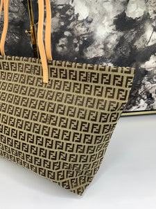 Fendi Zucchino Tote Bag