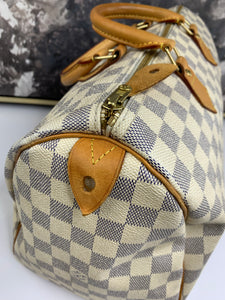 Louis Vuitton Speedy 35 Azur