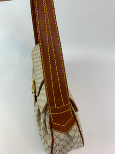 Celine Macadam Buckle Shoulder Bag