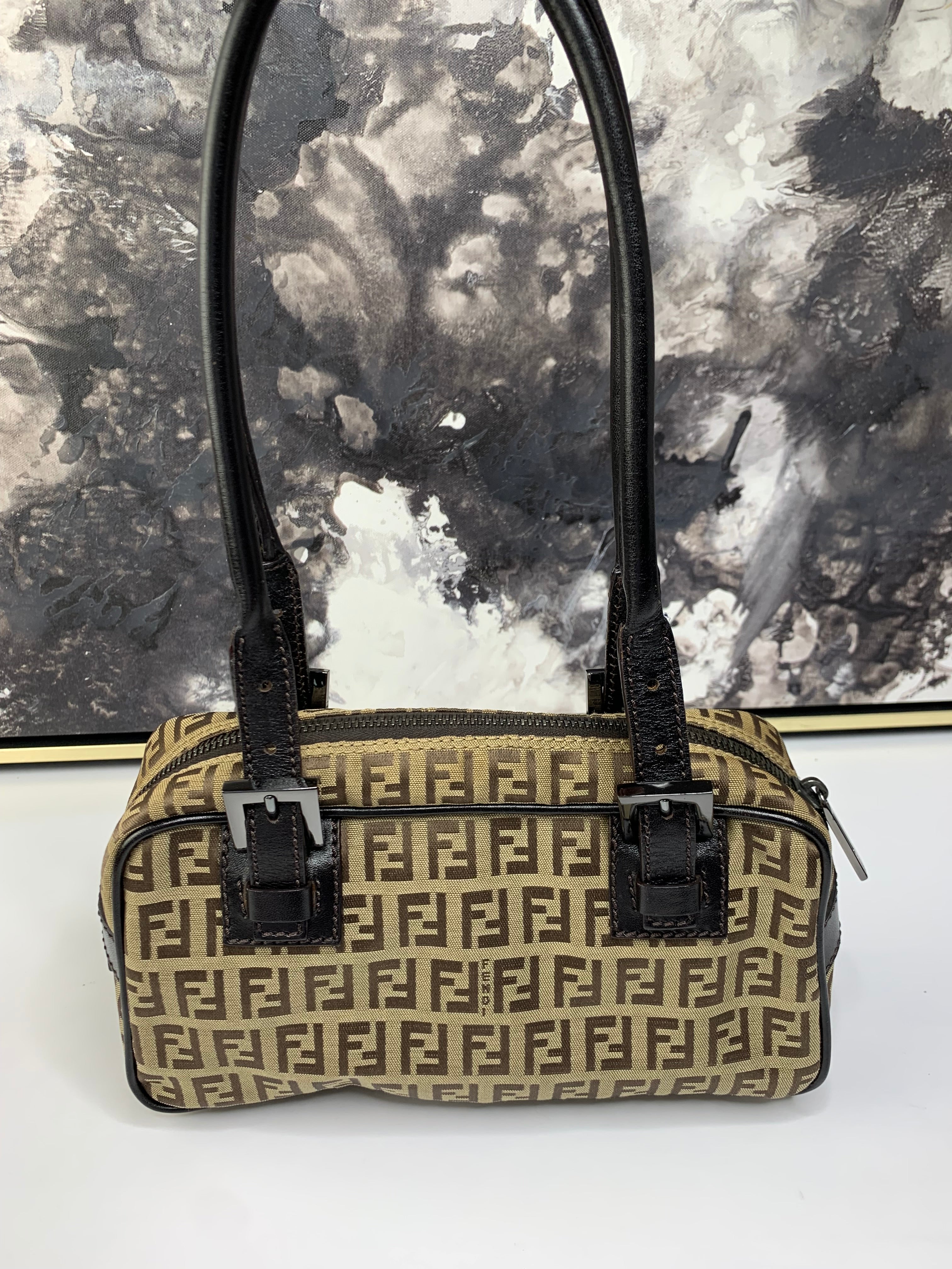 Fendi Zucchino Shoulder Bag