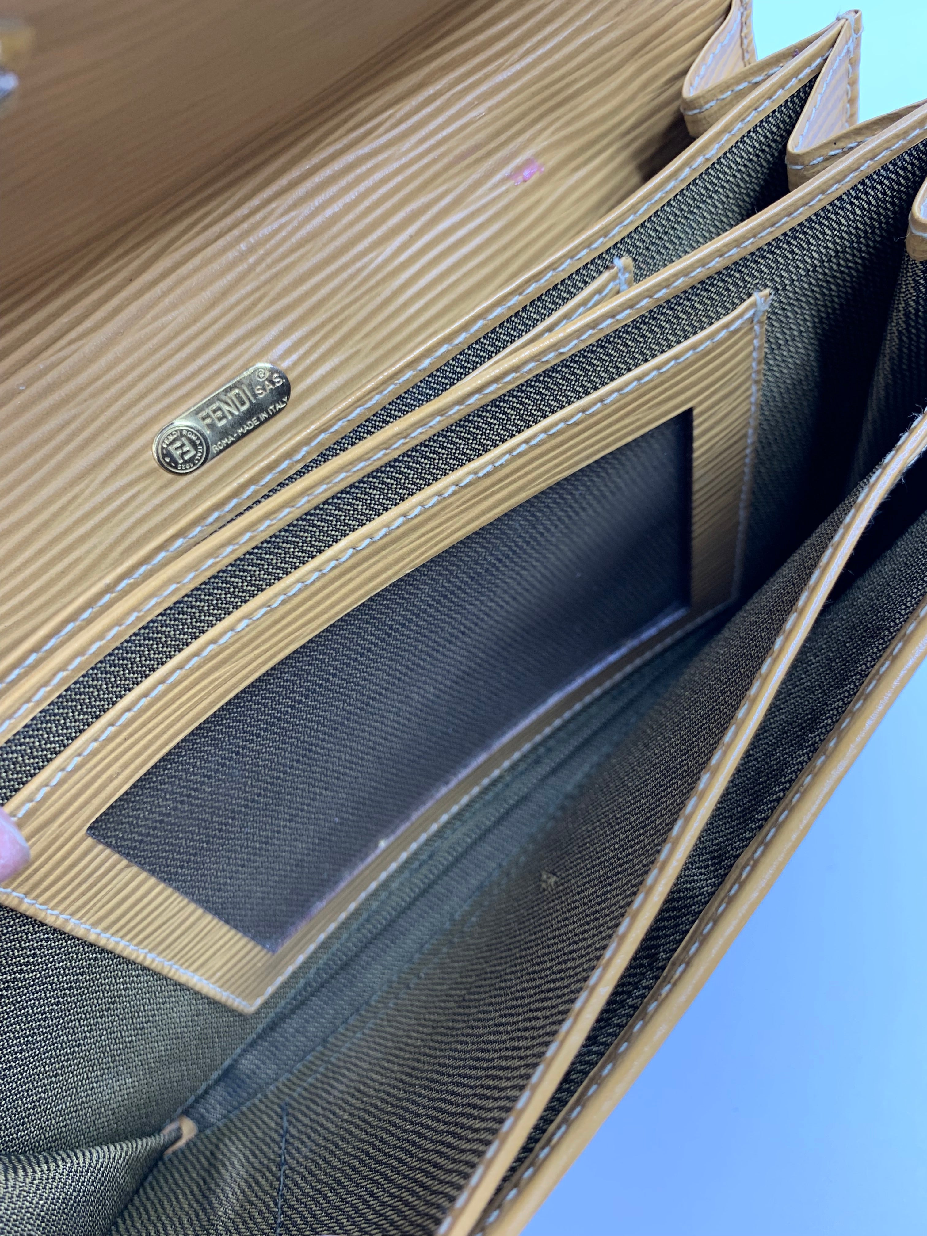 Fendi Zucca Wallet on Chain