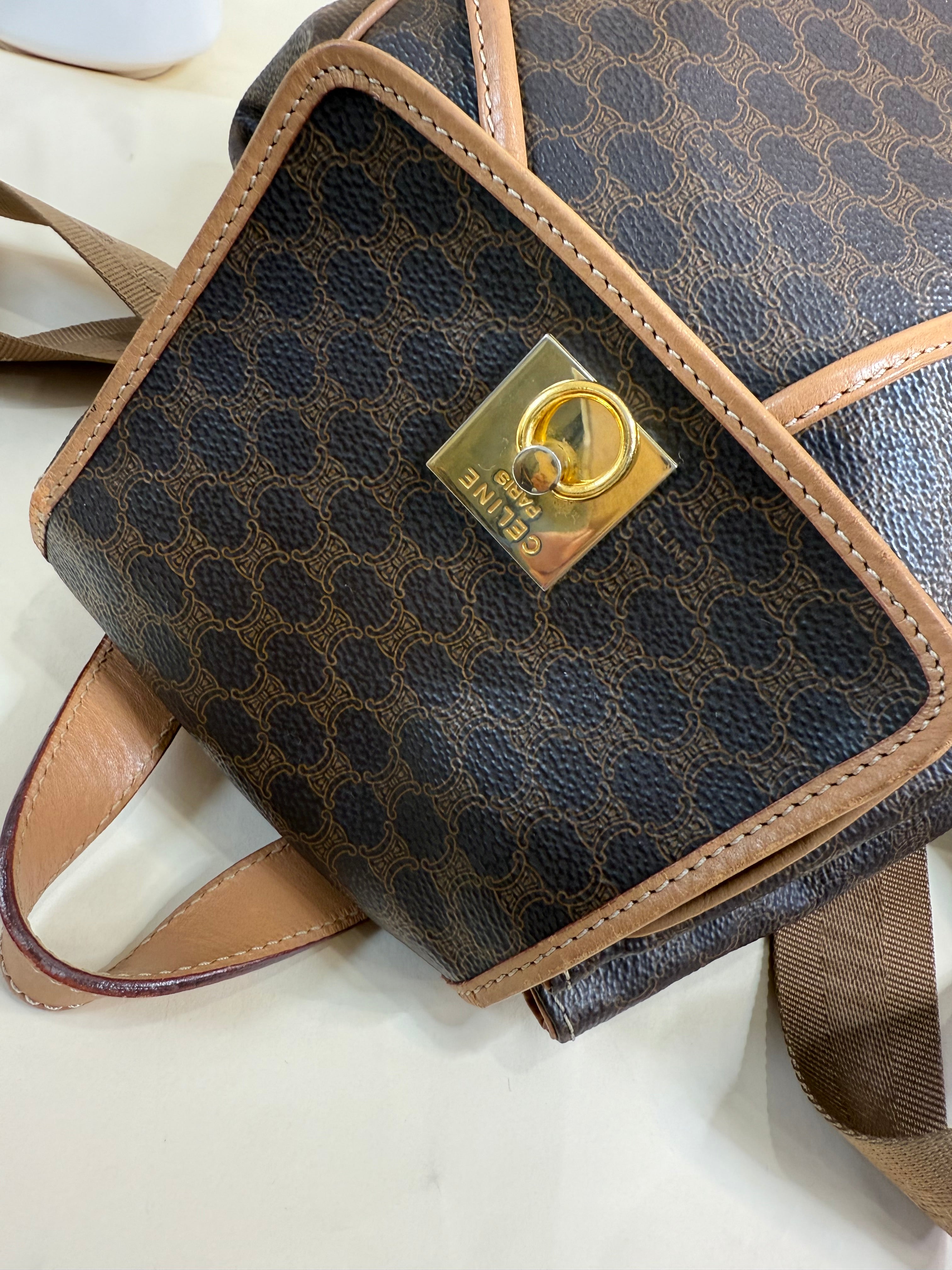Celine Macadam Small Backpack