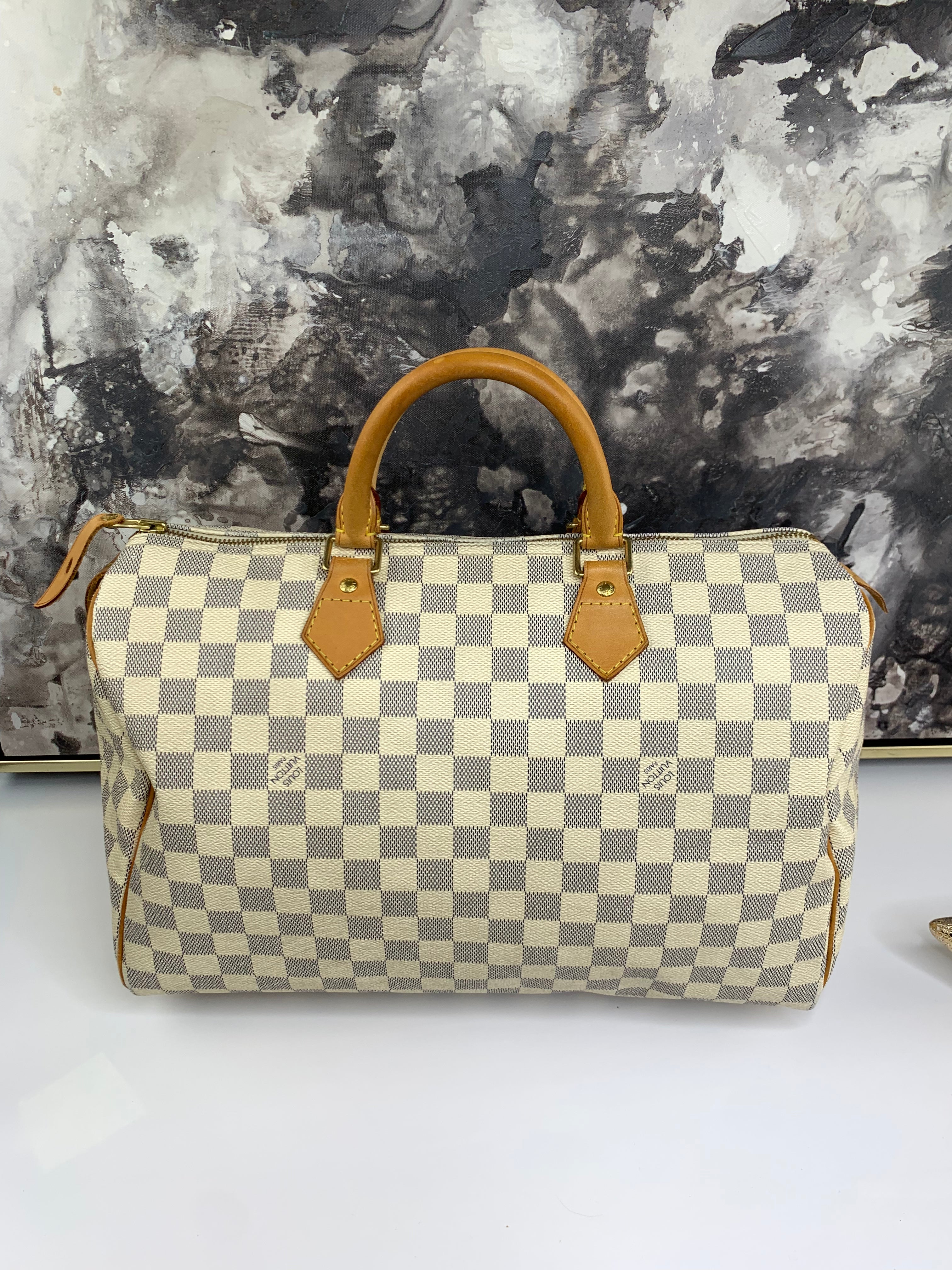 Louis Vuitton Speedy 35 Azur