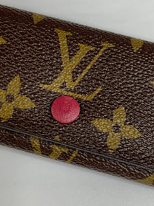 Louis Vuitton 4 Key Holder Fuschia