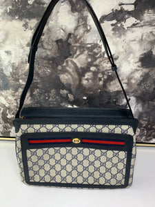 Gucci Vintage Two Way Crossbody Bag