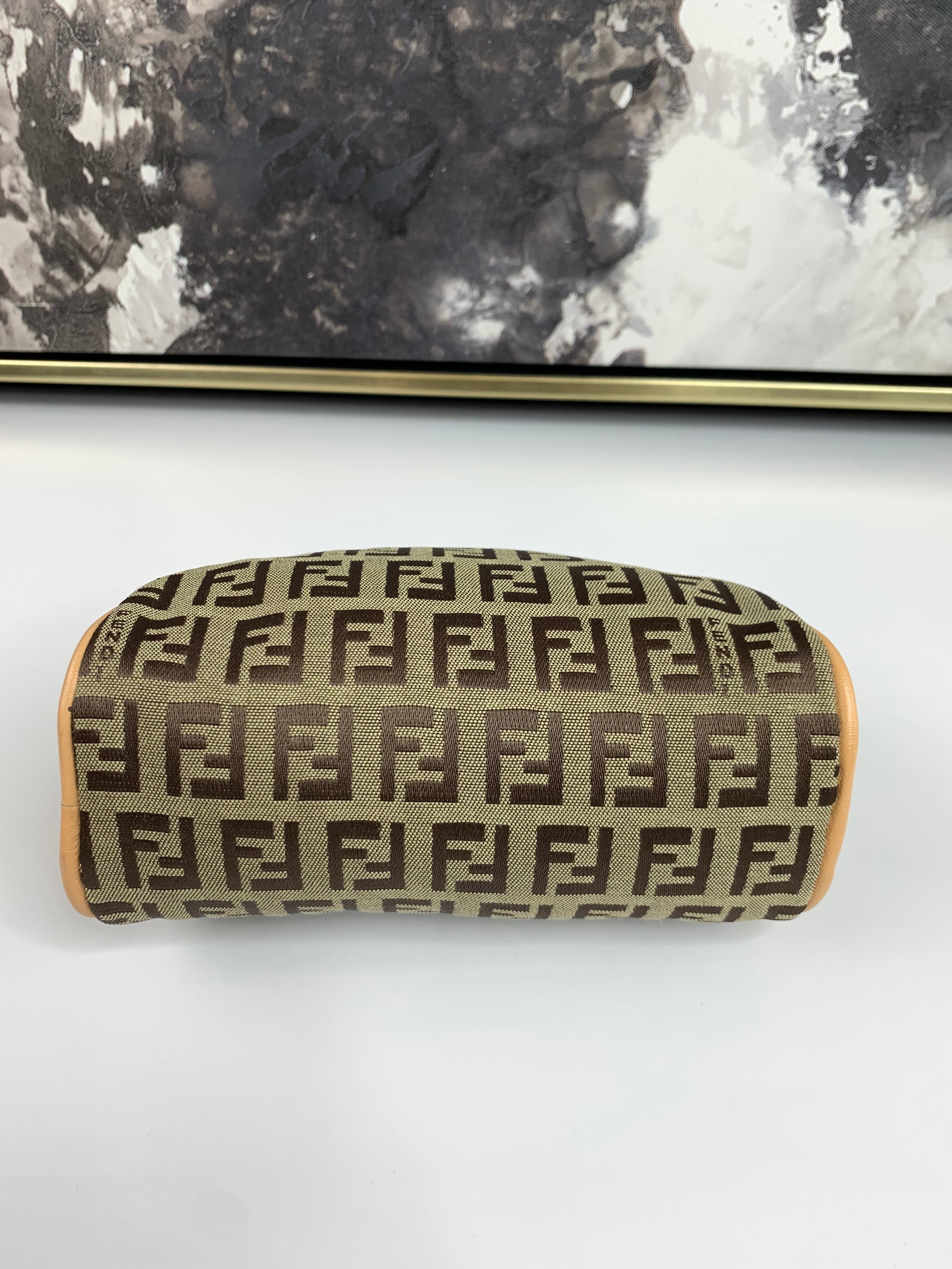 Fendi Zucchino Cosmetic Pouch