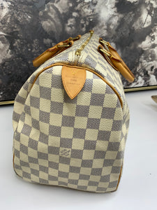 Louis Vuitton Speedy 35 Azur