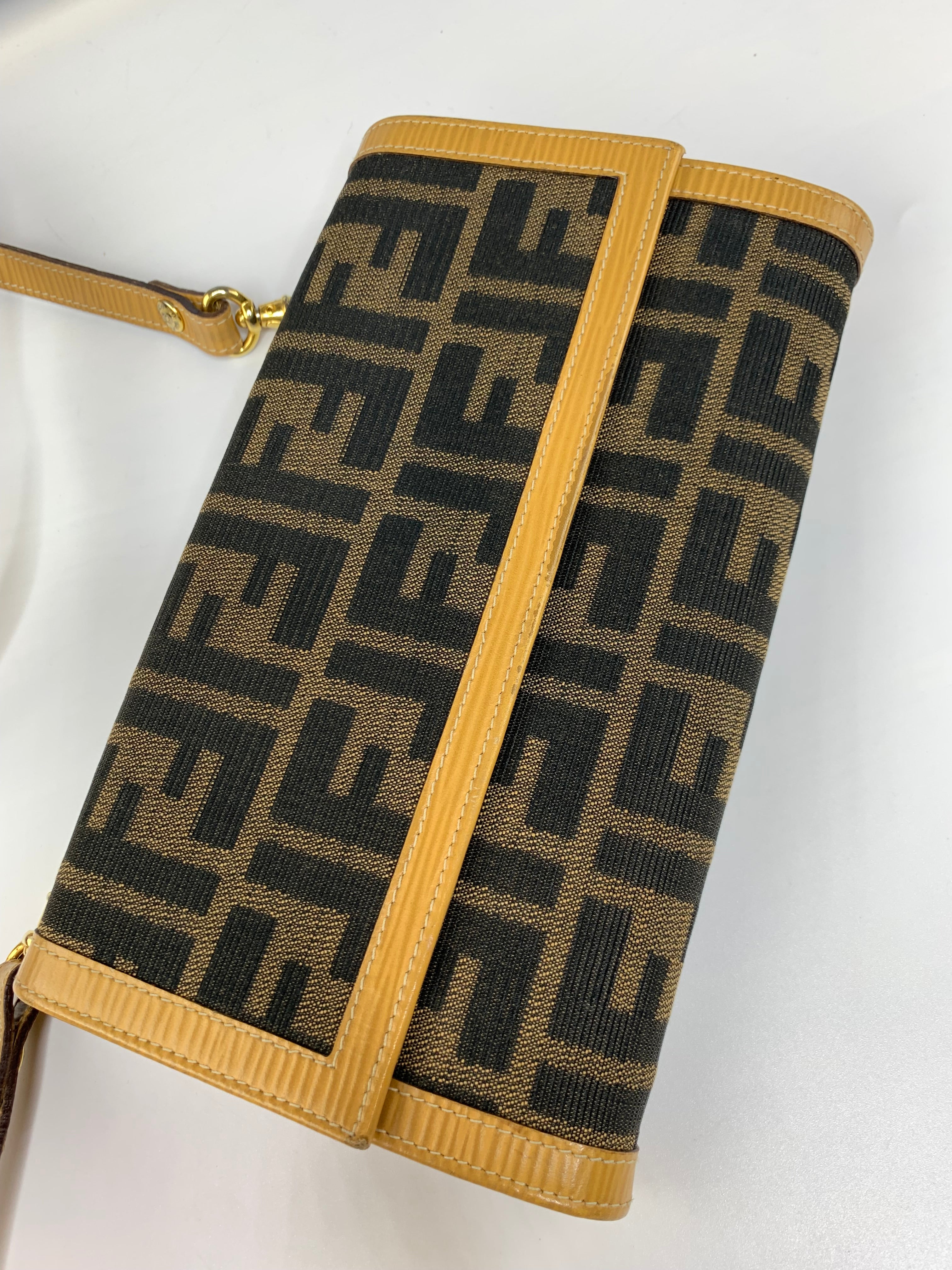 Fendi Zucca Wallet on Chain