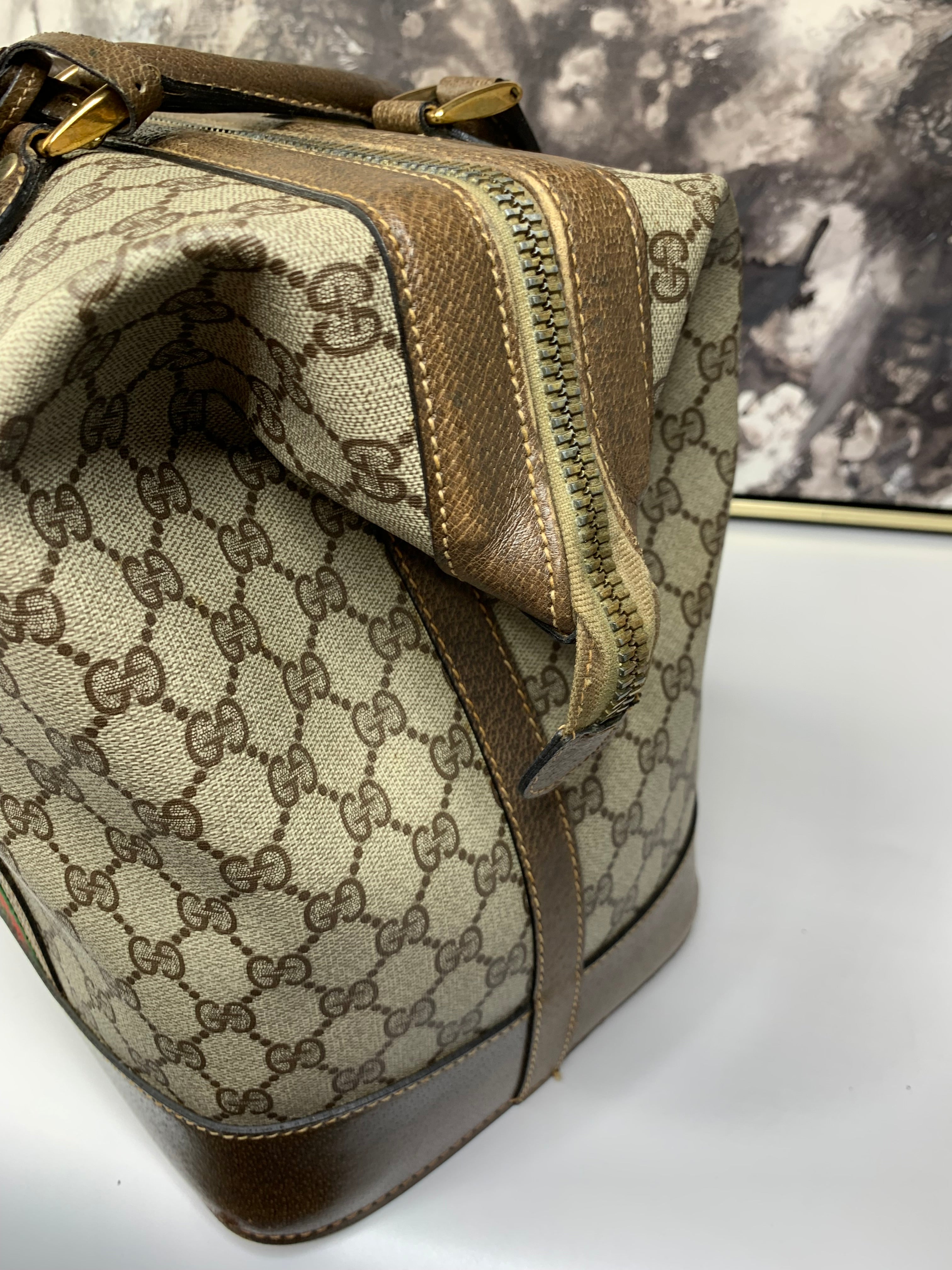 Gucci Vintage Travel Bag