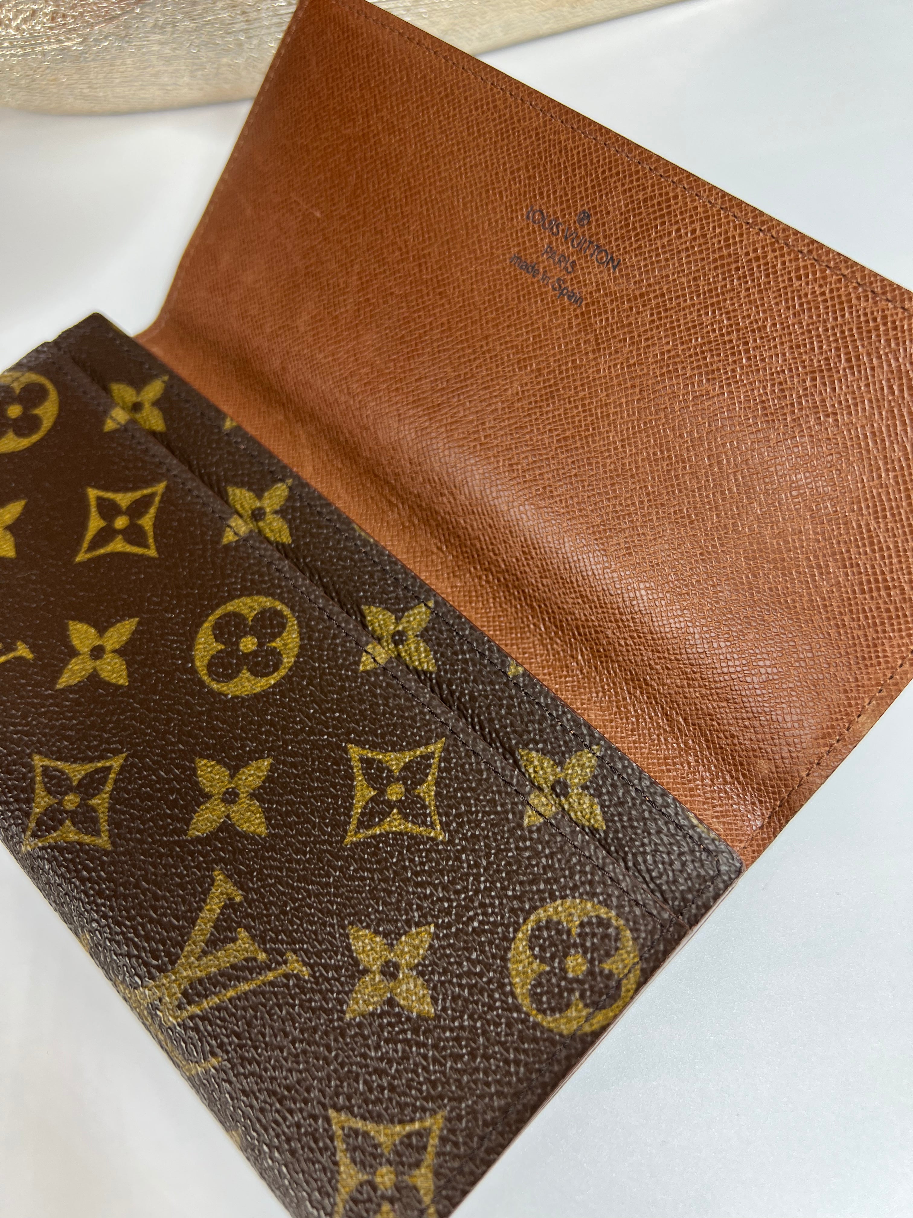 Louis Vuitton Checkbook Cover