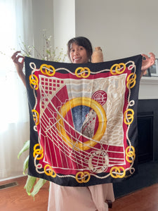 Celine Silk Printed Scarf