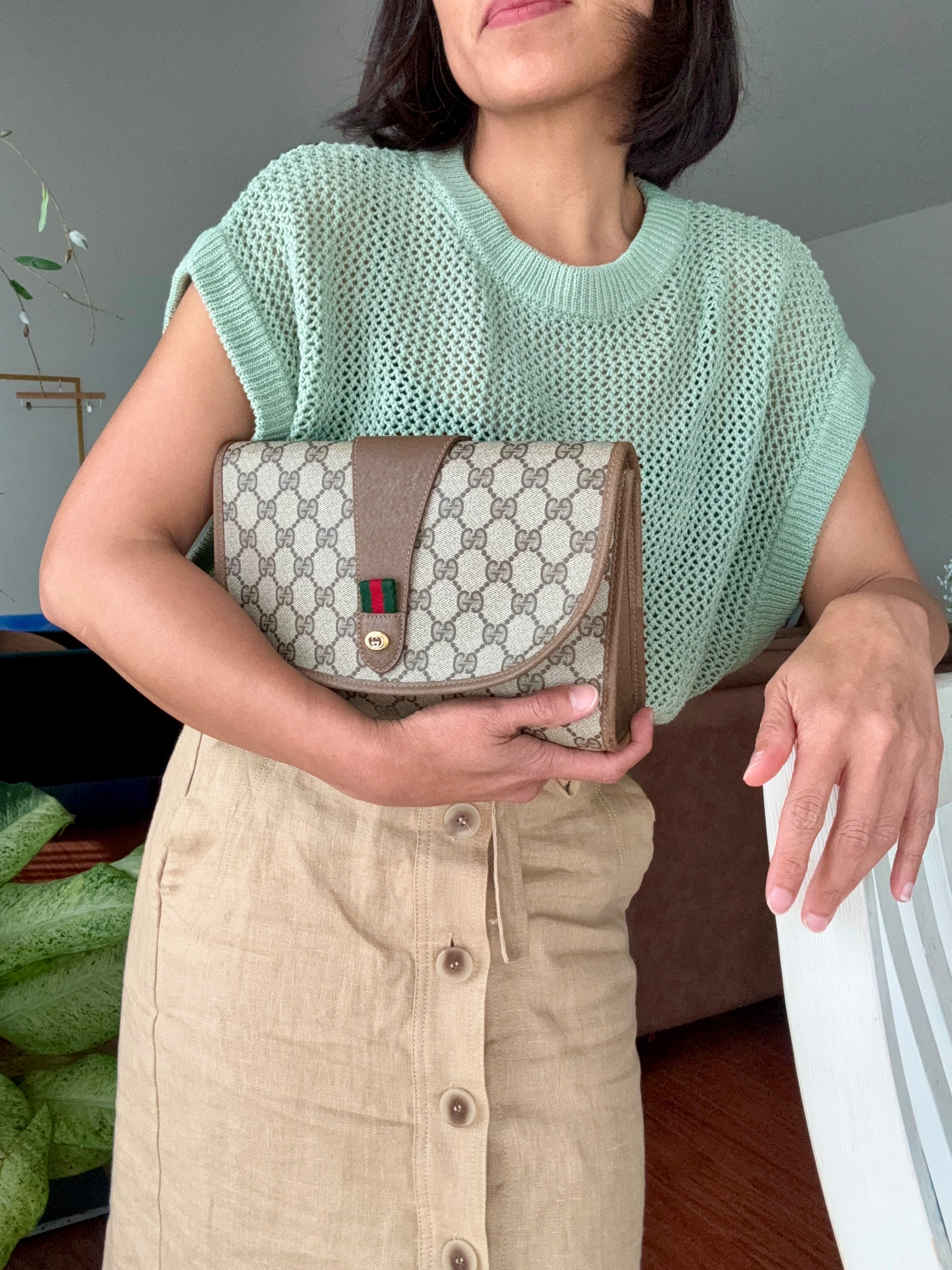 Gucci Vintage Medium Clutch