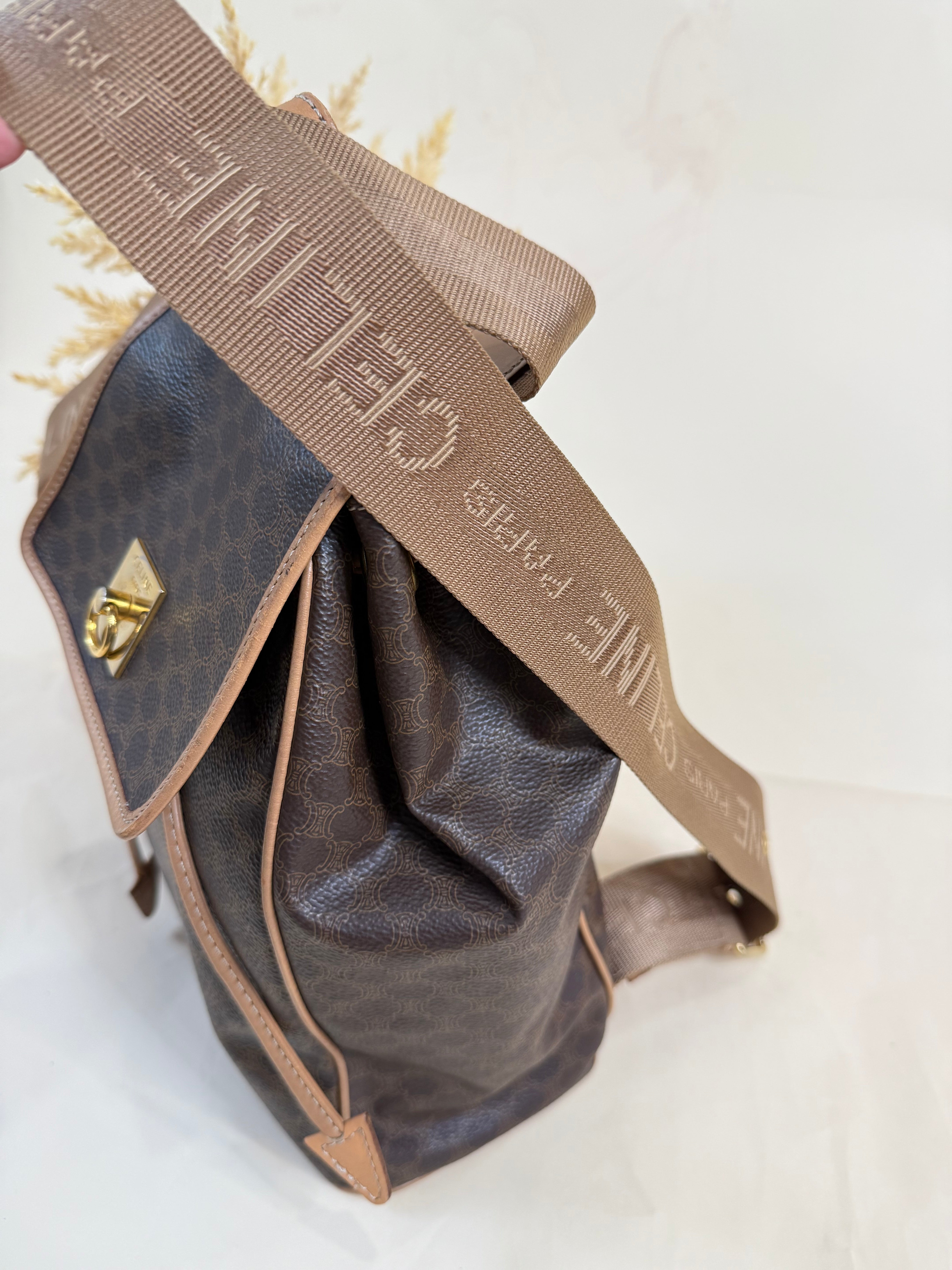 Celine Macadam Small Backpack