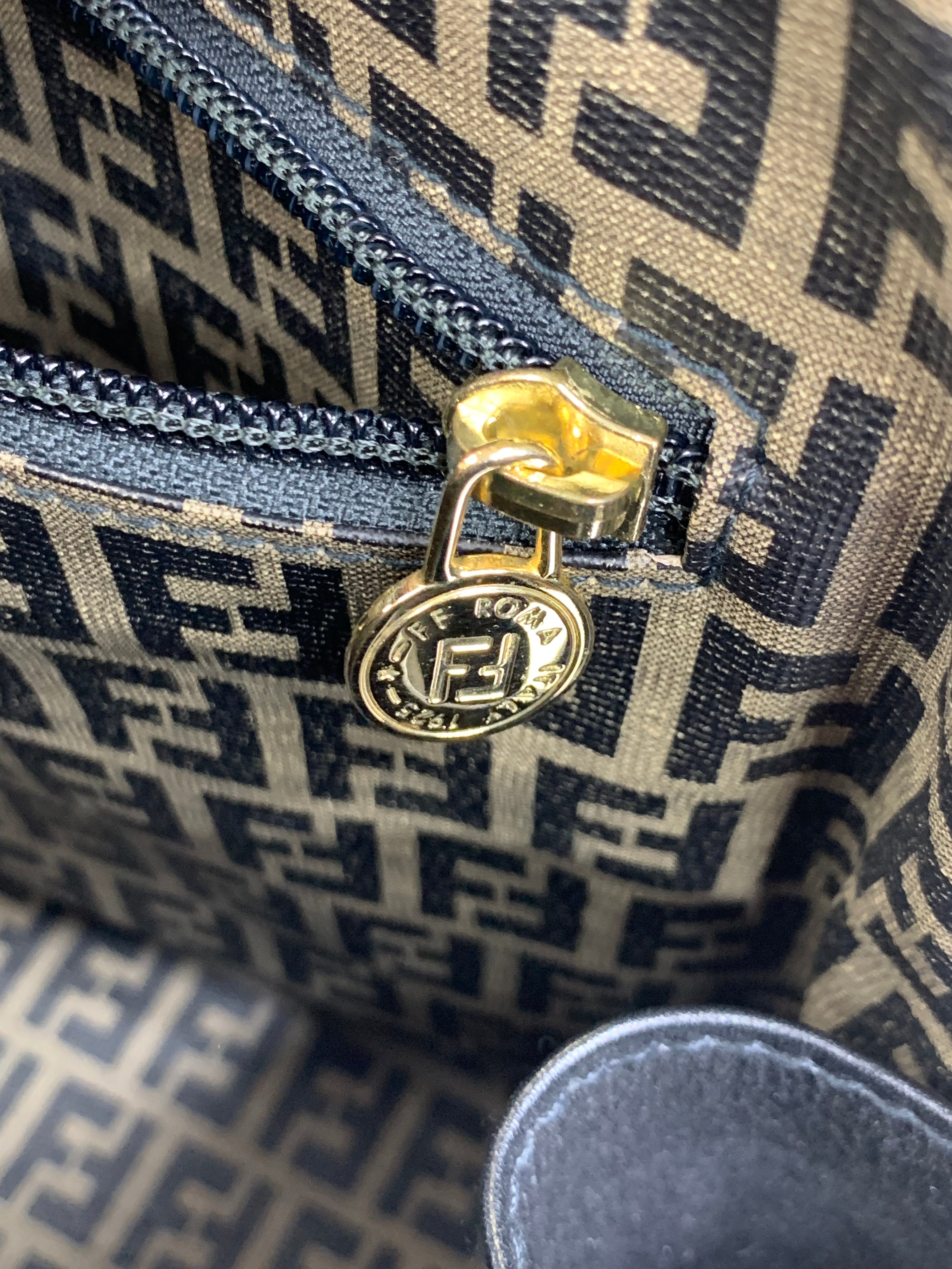 Fendi Zucca Top Handle Tote