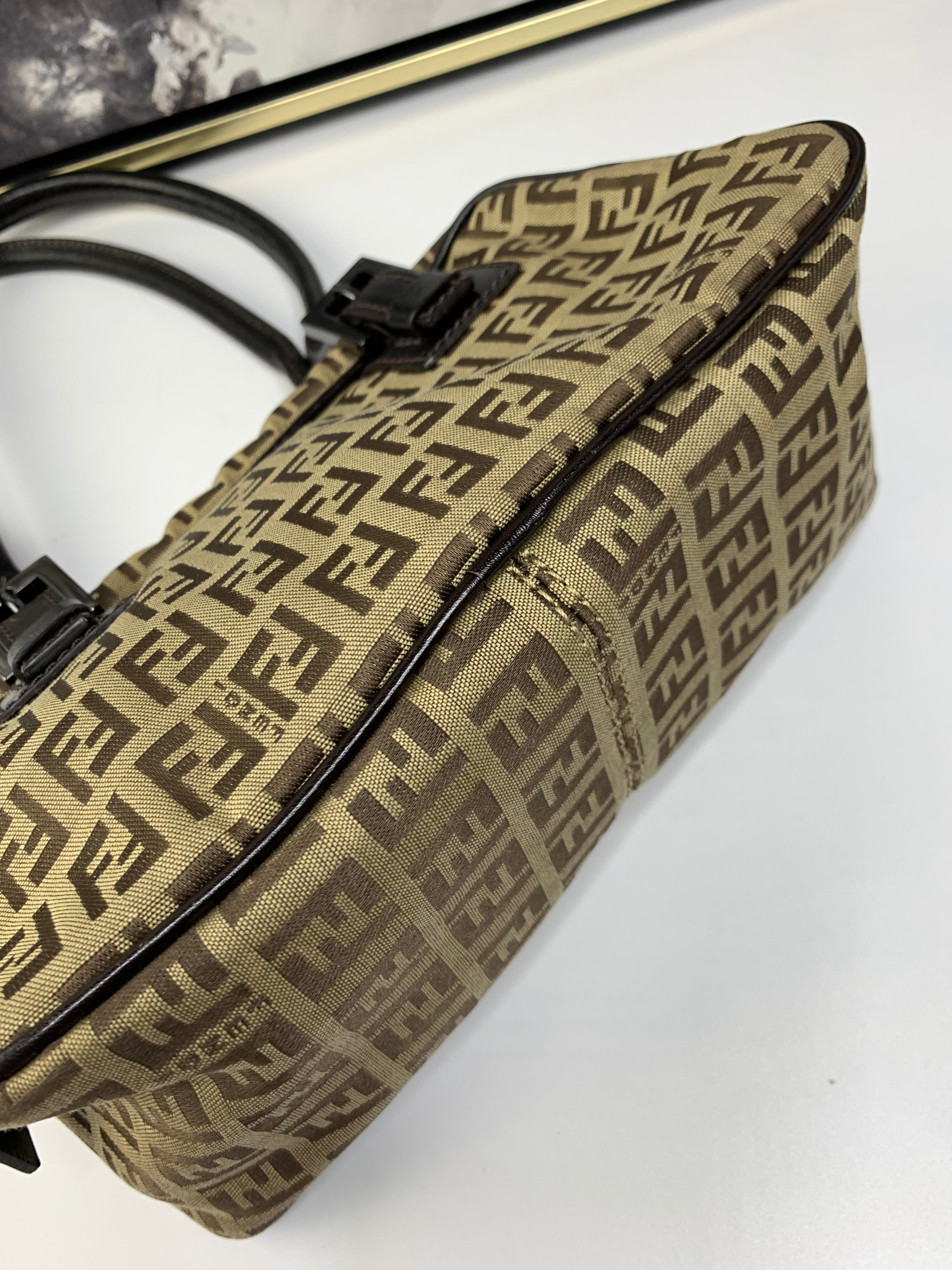 Fendi Zucchino Shoulder Bag