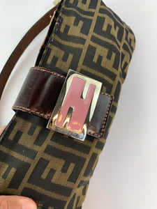 Fendi Zucca Crossbody/ Shoulder Bag