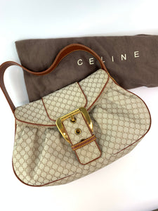 Celine Macadam Buckle Shoulder Bag