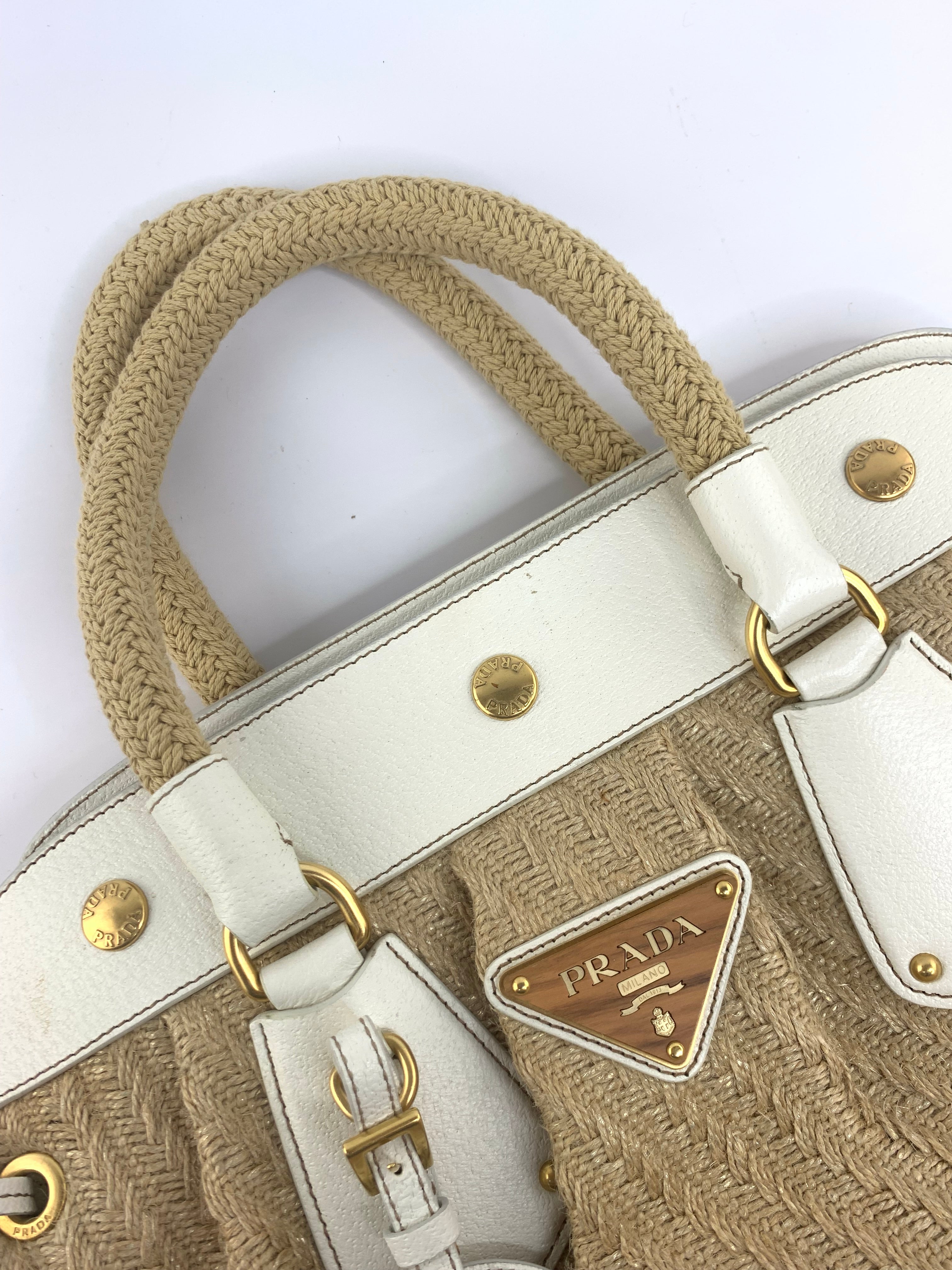 Prada  Raffia HandBag