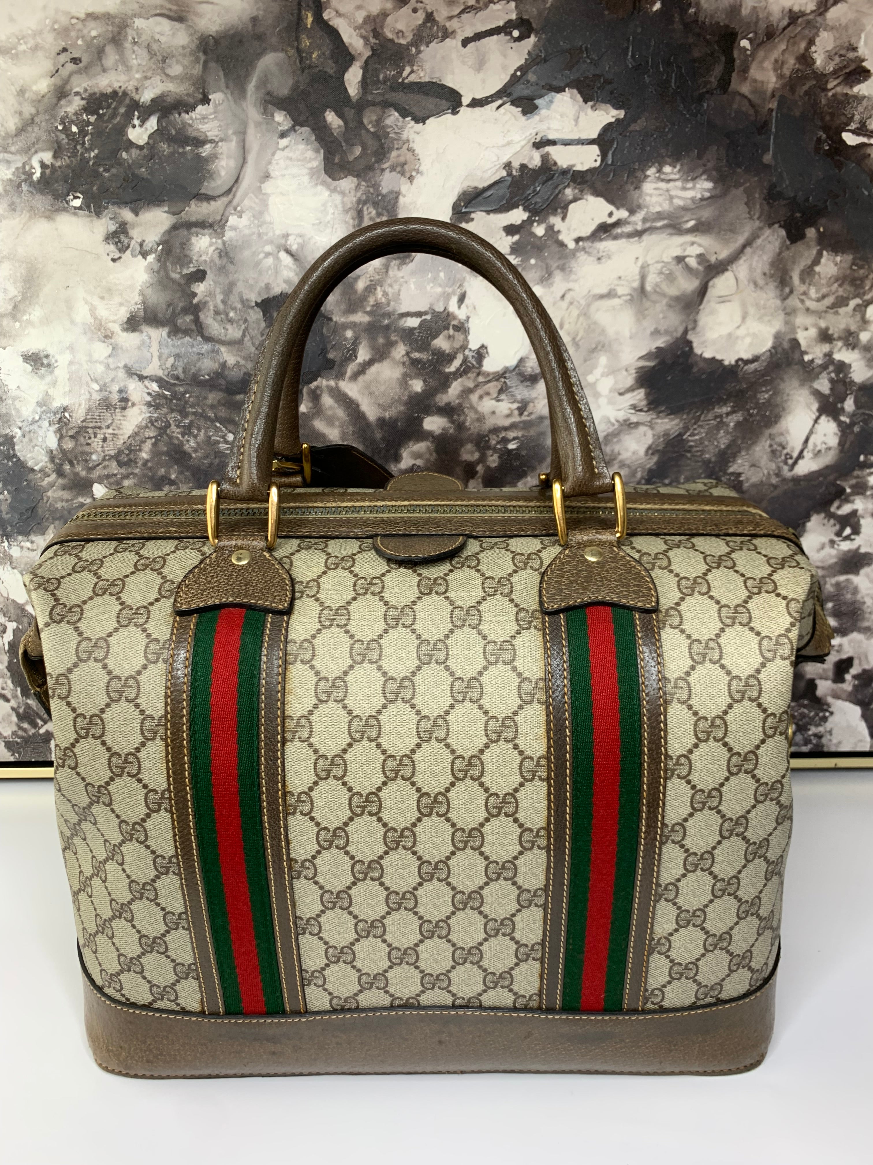 Gucci Vintage Travel Bag yourvintagelvoe