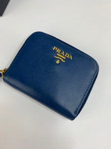 Prada Zippy Card Holder