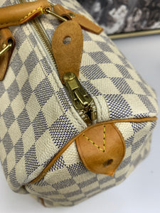 Louis Vuitton Speedy 35 Azur