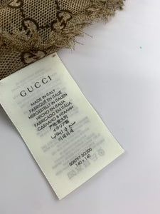 Gucci Blooms GG logo oversize scarf