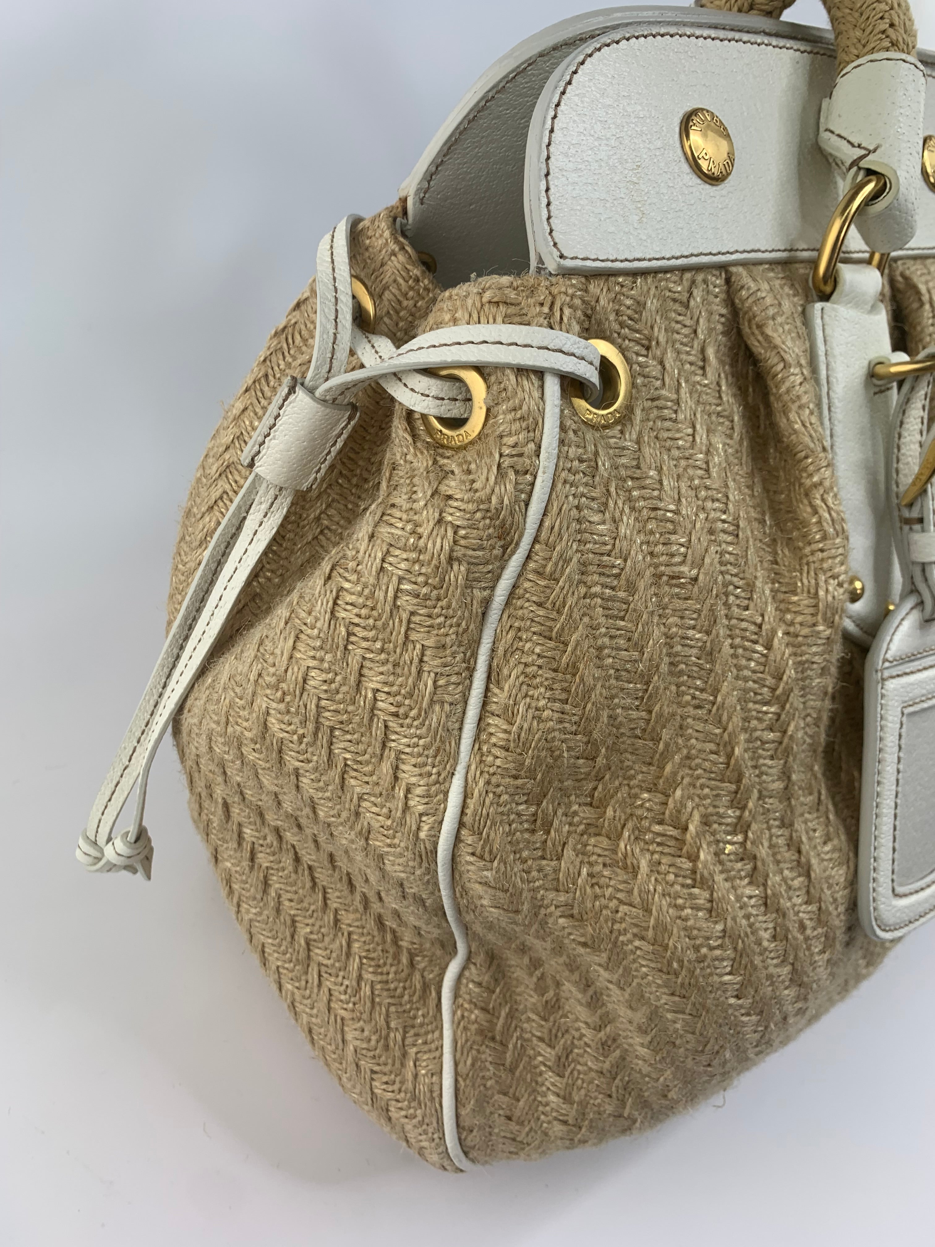 Prada  Raffia HandBag