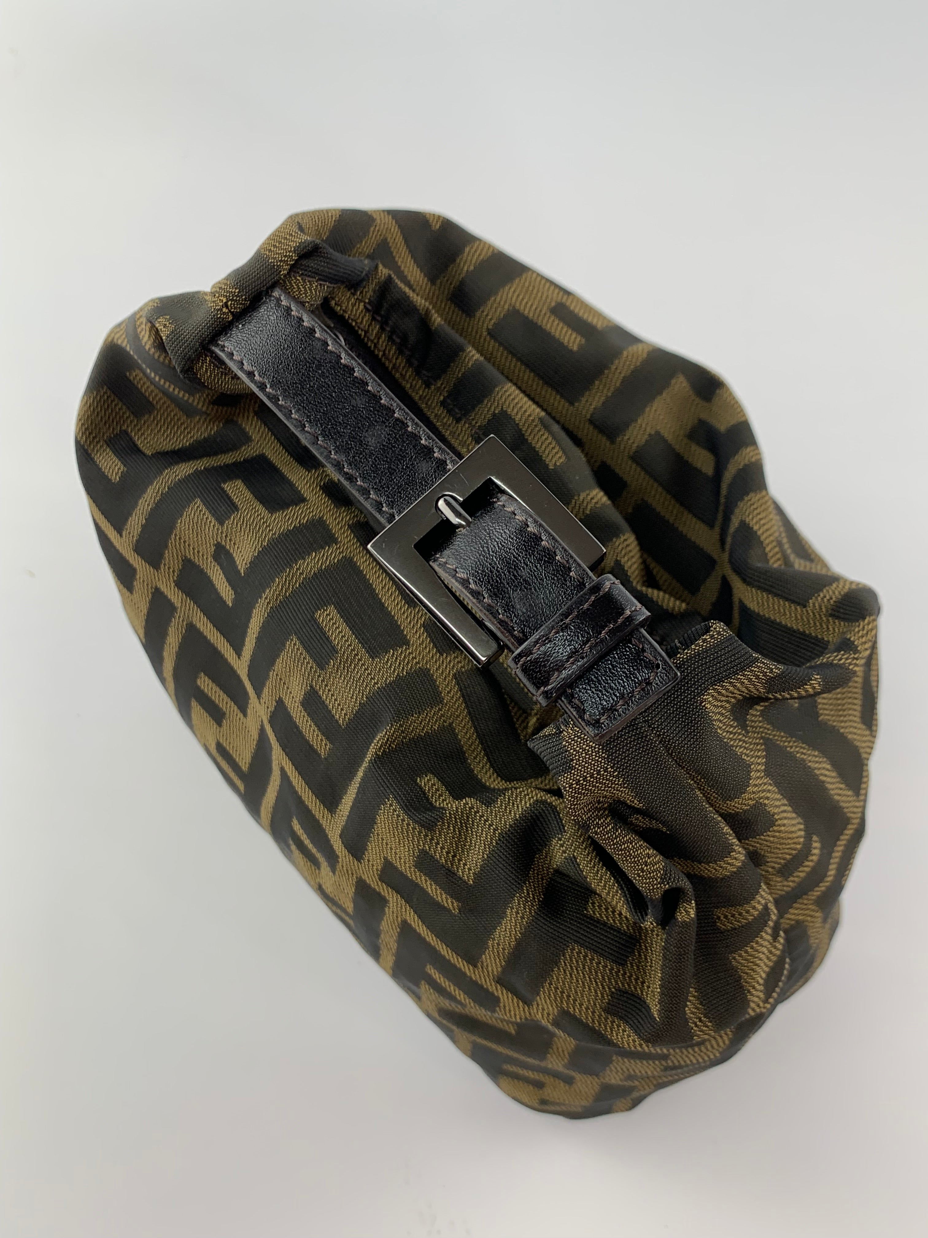 Fendi Zucca Pochette Mini Bag