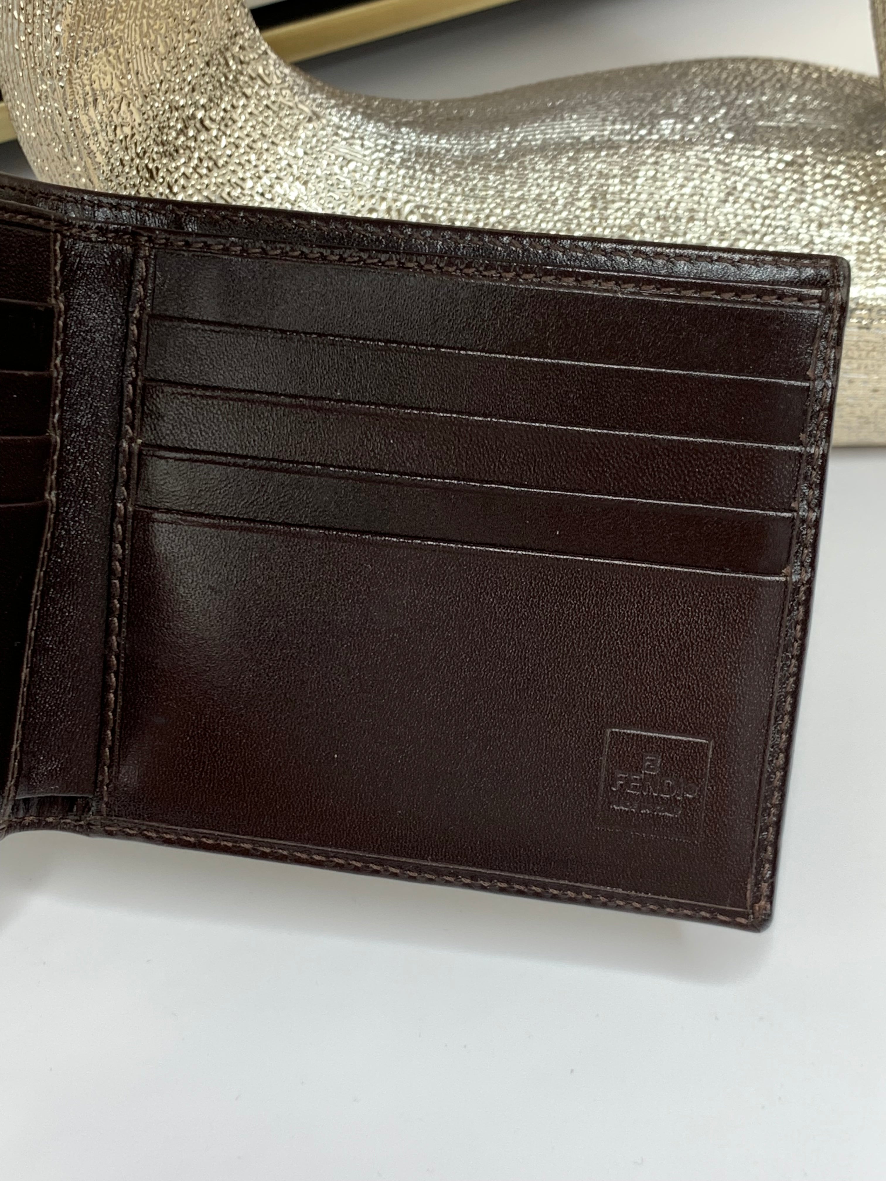 Fendi Mens Bifold Wallet