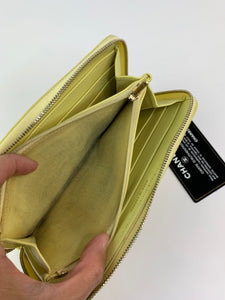 Chanel Caviar Zip Around Wallet